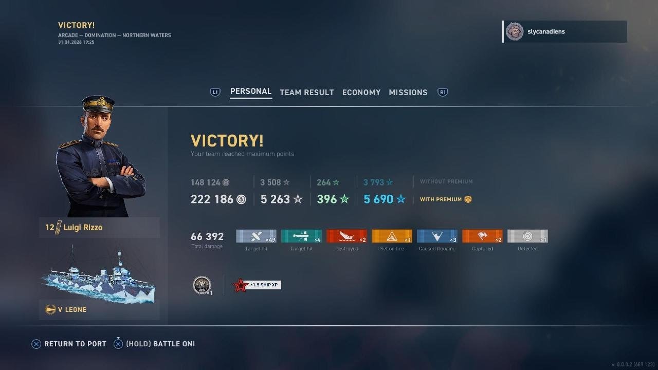 The Leone is an amazing destroyer!