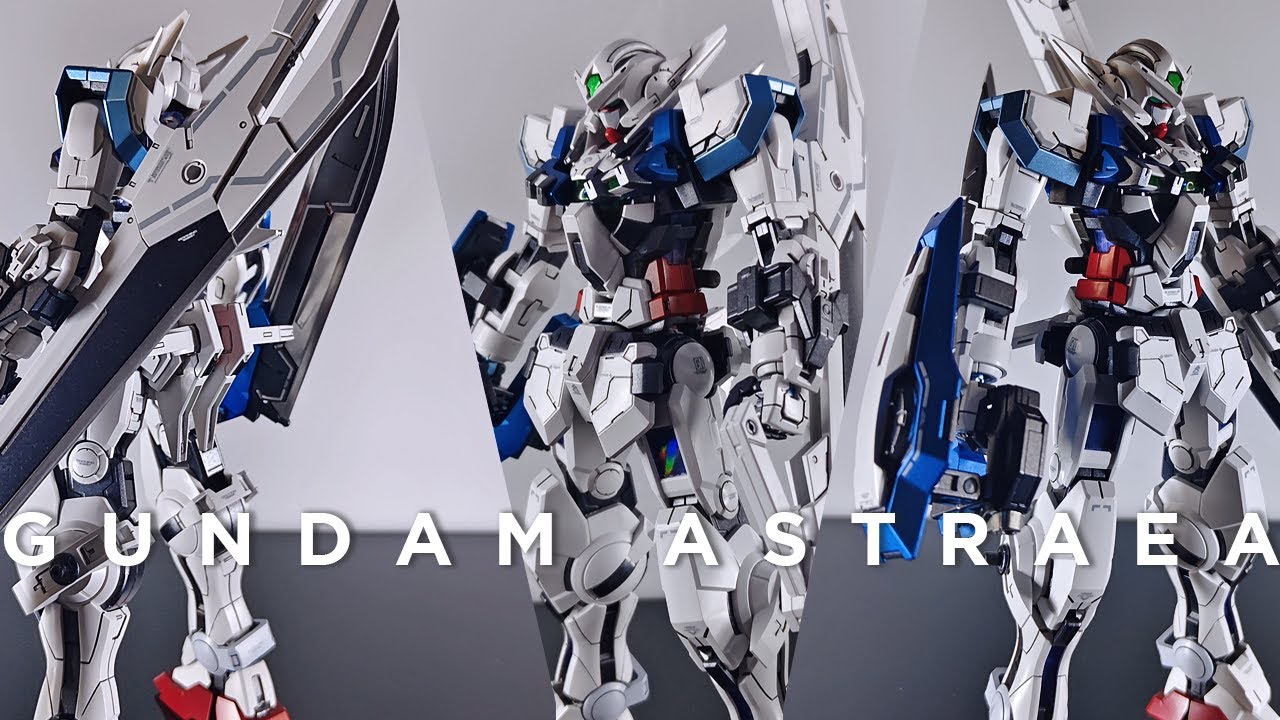 MG 1/100 GUNDAM ASTRAEA + Proto GN Twin Blade Custom Build | Gundam 00 (P-Bandai)
