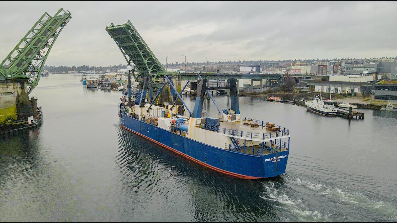 Season 1, Episode 1:  Sailing Day (Transporting Cargo, Seattle To Western Alaska)