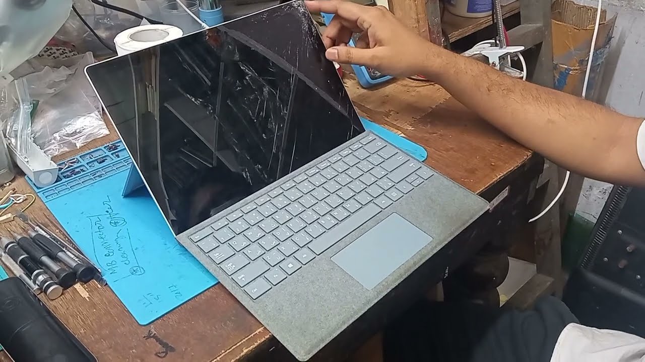 Microsoft Surface PRO 7 broken display replacement | Electric Doctors | Kolkata Service  Center