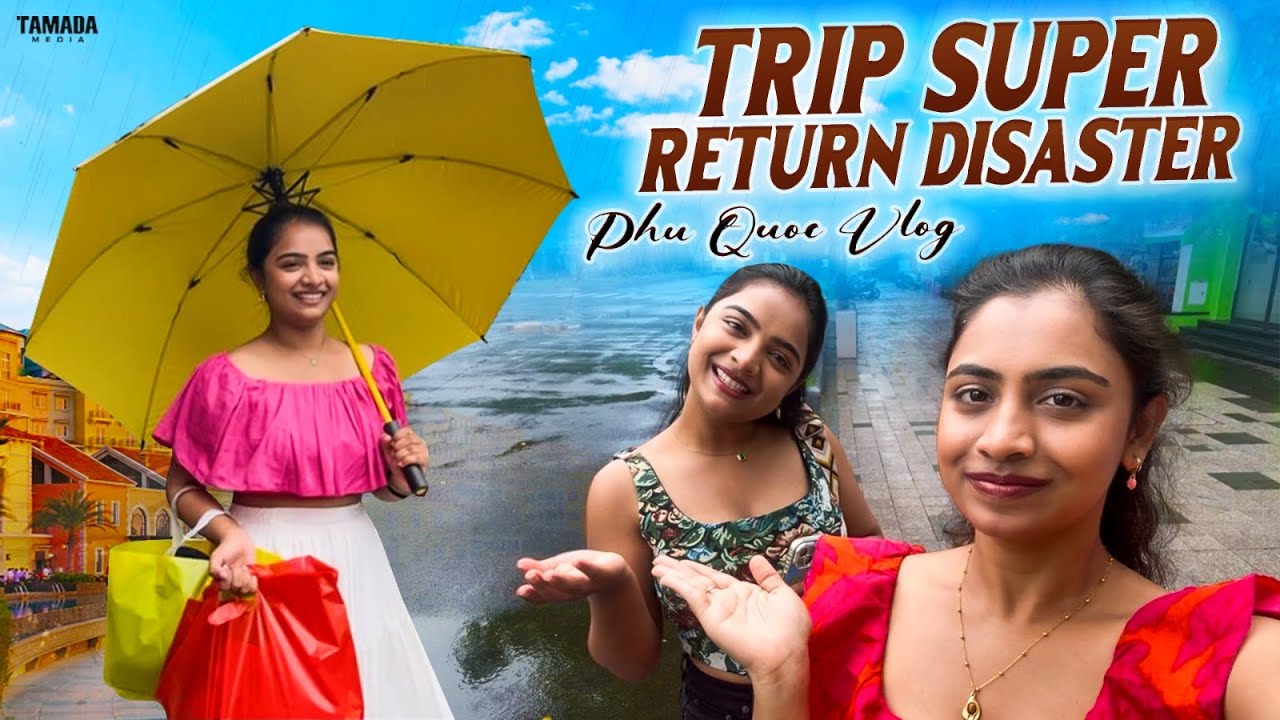 Phu Quoc Last Day ఇలా అయిపోయింది 😐 | Theme Park, Grand World & 7 Hours Flight Delay