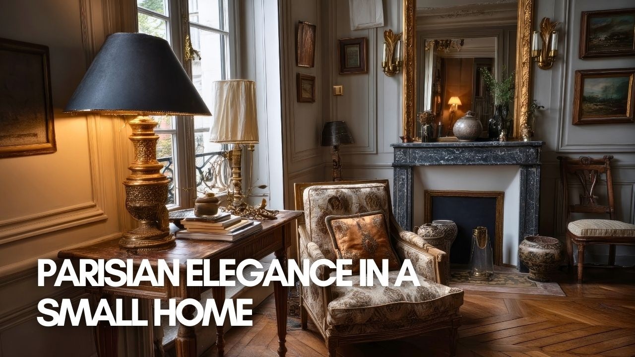 Parisian Elegance in a Small Home | Romantic Decor Ideas That Feel Luxurious, Timeless