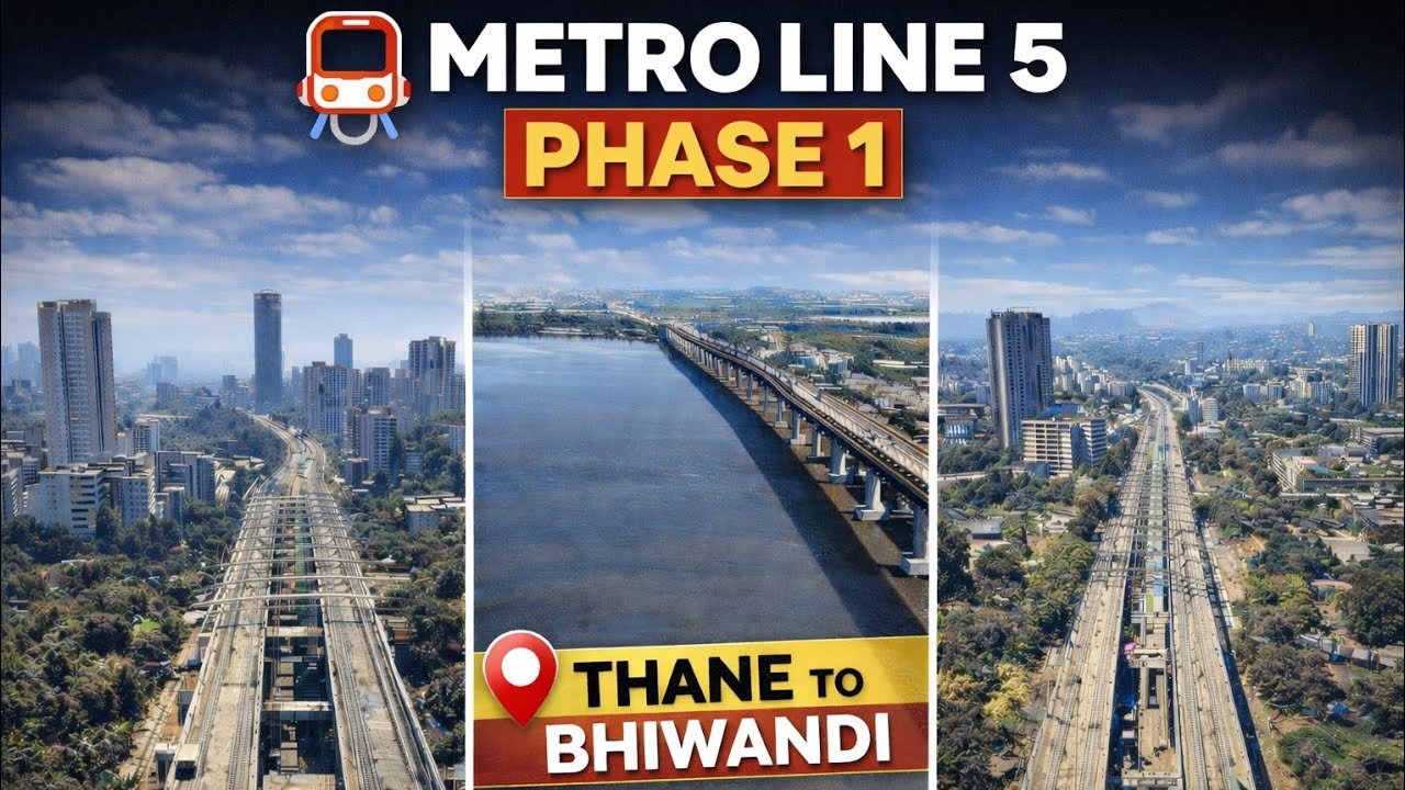 Metro Line 5 Phase 1 Update | Thane – Bhiwandi Corridor