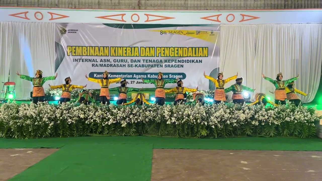 Tari Saman MTs N 5 Sragen