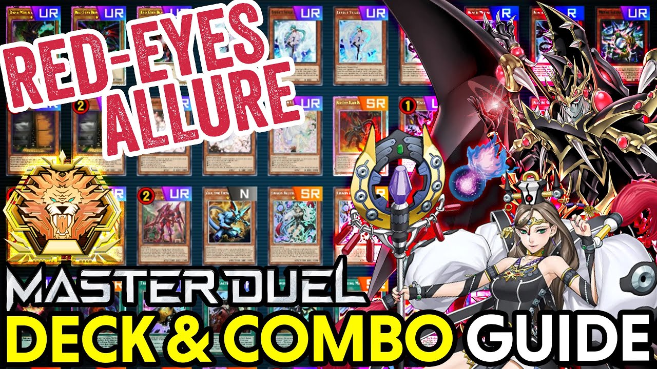 Руководство по колоде и комбо Red-Eyes Allure [Yu-Gi-Oh! Master Duel]