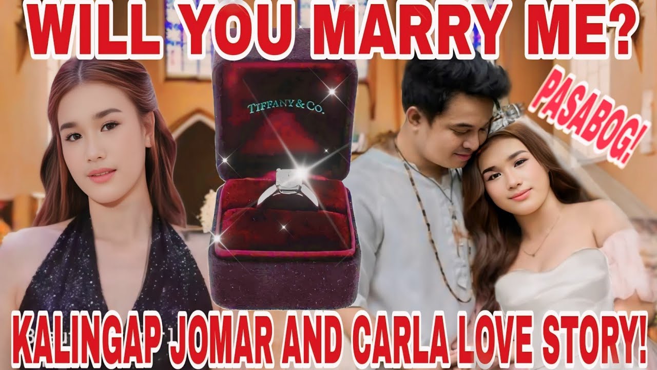 WILL YOU MARRY ME CARLA?|  KALINGAP JOMAR AND CARLA LOVE STORY |#kiligmoments|KALINGAP RAB