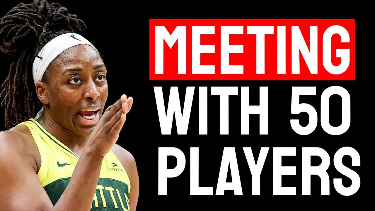 The WNBPA Call HUGE Meeting With STRIKE Looking Possible...