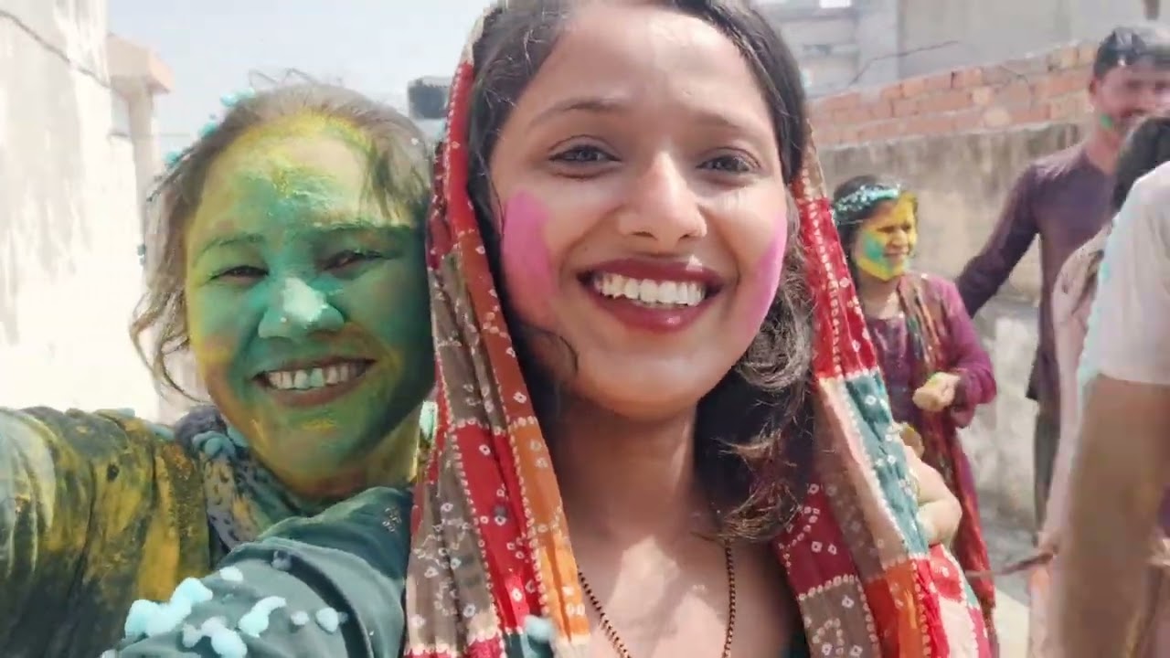होली पर किया सबने धमाल!🥳🥳