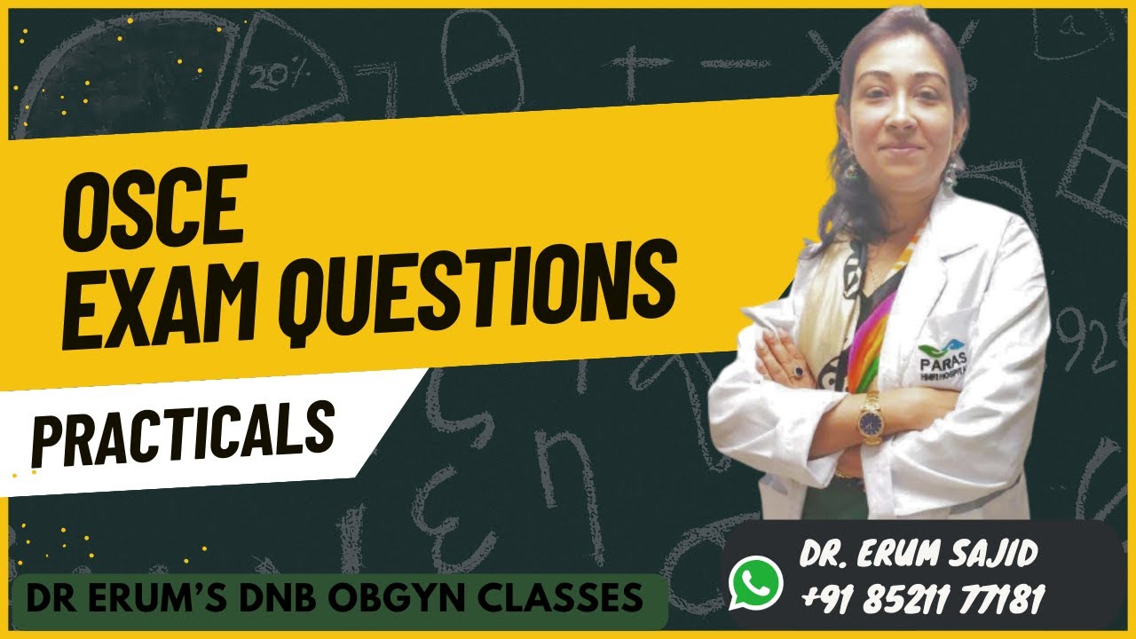 OSCE Exam Questions | DNB Theory Class | DNB OBGYN coaching All India chapter| OBGYN Live Class