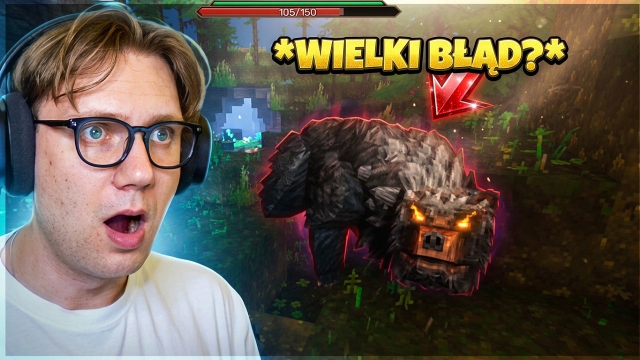 Ten NIEDŹWIEDŹ Prawie mnie WYKOŃCZYŁ... 😨