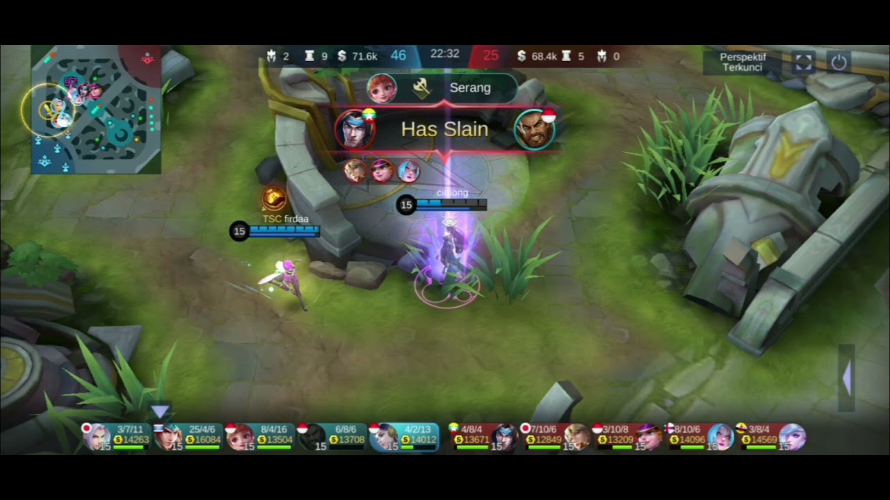 Defend Inner Turret Solo Kadita 1 vs 3