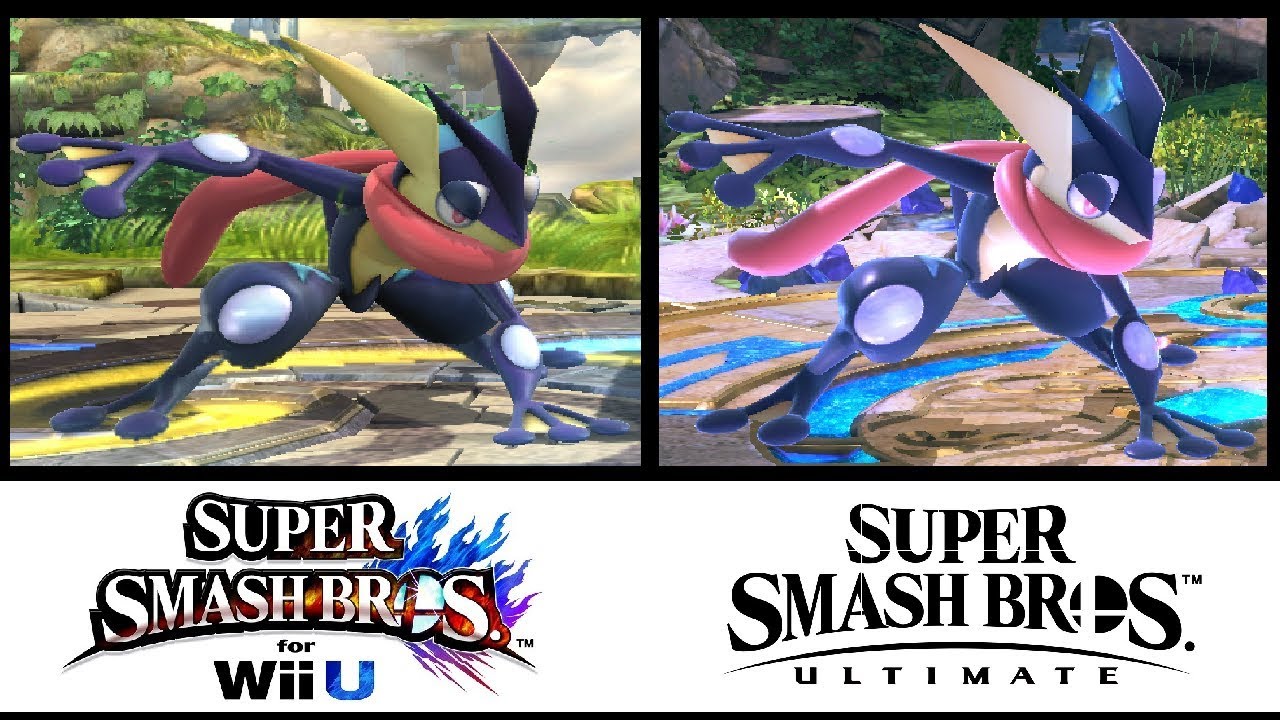 Evolution of Greninja's Moveset in Super Smash Bros. (2014-2018)