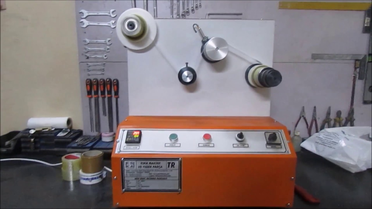 MİNİ BANT AKTARMA MAKİNASI - MINI TAPE REWINDING MACHINE