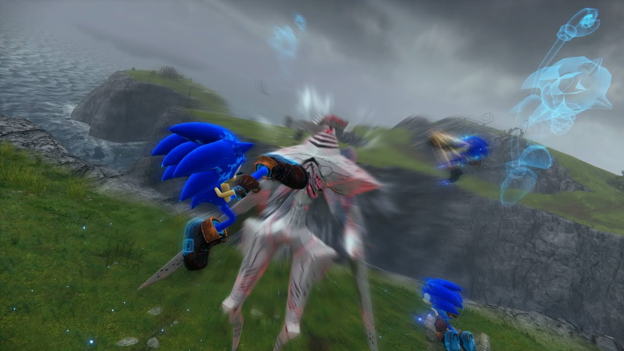 VS Master Ninja. Sonic Frontiers (The final horizon)