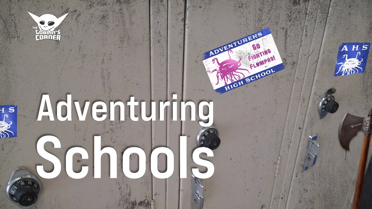 Adventuring Schools