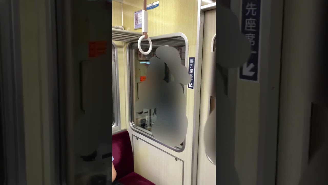 阪急電車 箕面線 7000系30番台 アルミ車 未更新車 C♯7151（7031F） 遮光幕閉鎖（遮光幕更新車）