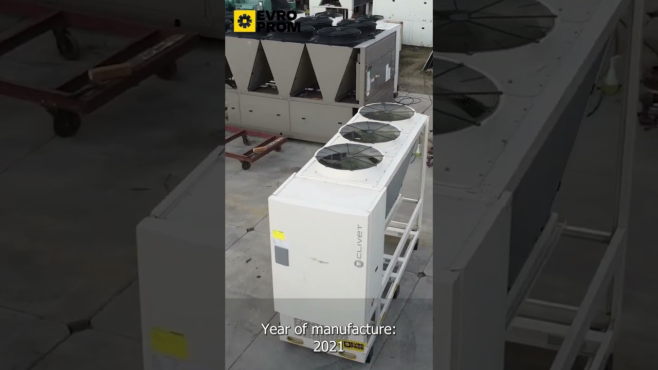 Evroprom. Aircooled Chiller CLIVET WSAT 85kw