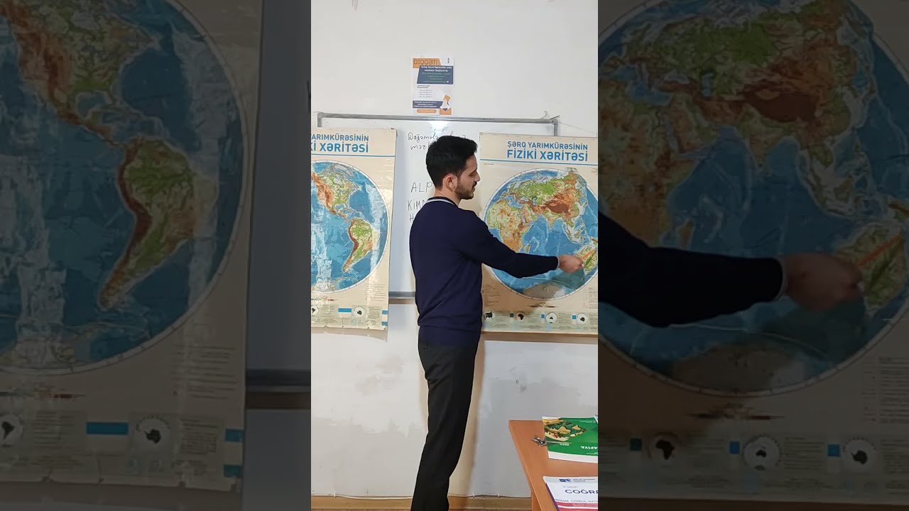 Dağların xəritədə yeri və dağəmələgəlmə mərhələləri.