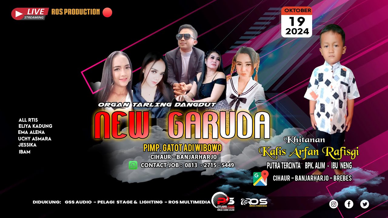 Live Langsung NEW GARUDA Cihaur - Banjarharjo 19 Oktober 2024