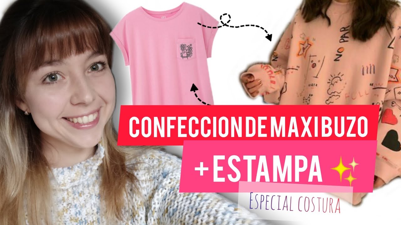 TUTORIAL cómo coser MAXI BUZO (fácil) | Especial Costura 📍 | Parte 2 | by Sofi