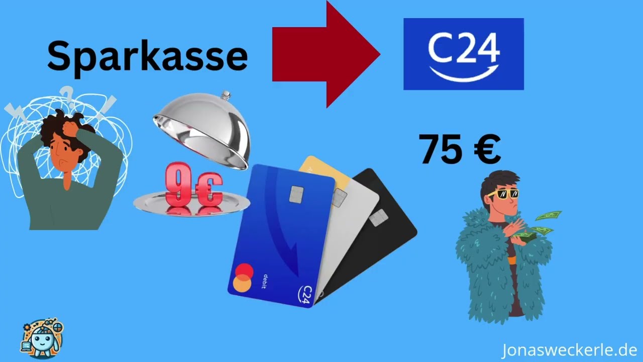Check24-Wechselservice zur C24-Bank: Probleme mit der Sparkasse 😡