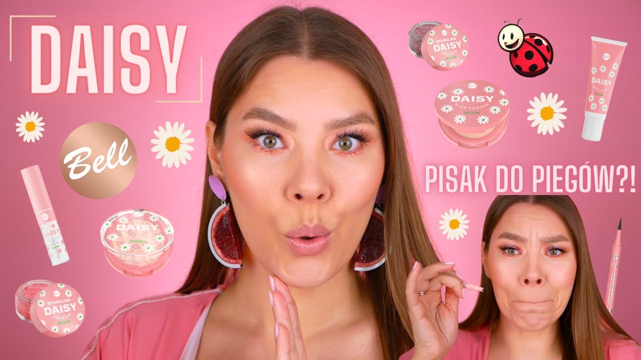 DAISY! 🌼 NOWA kolekcja BELL dostępna w BIEDRONCE! 🌸 PISAK DO BRWI i PUDER USUWAJĄCY PORY?! 😮