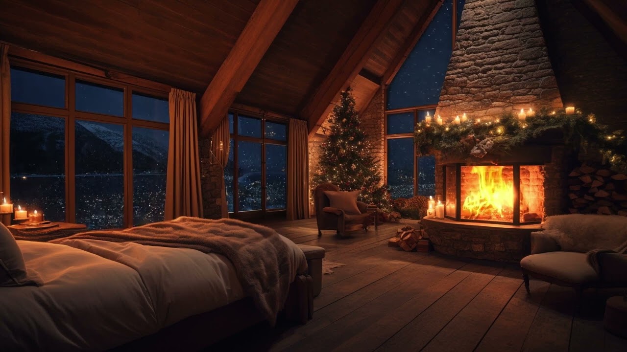 Restful Nights: Relax With Rain, Fire, And Bible Scriptures For Healing Sleep