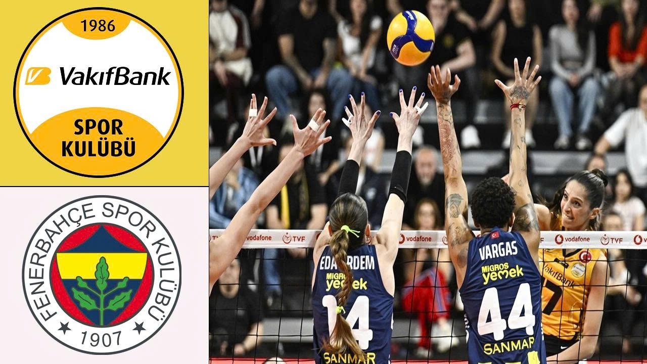 Fenerbahce vs. VakifBank MA&Ccedil;IN TAMAMI GAME 3| 13 Nisan 2026 | T&uuml;rkiye Ulusal Voleybol Şampiyonası