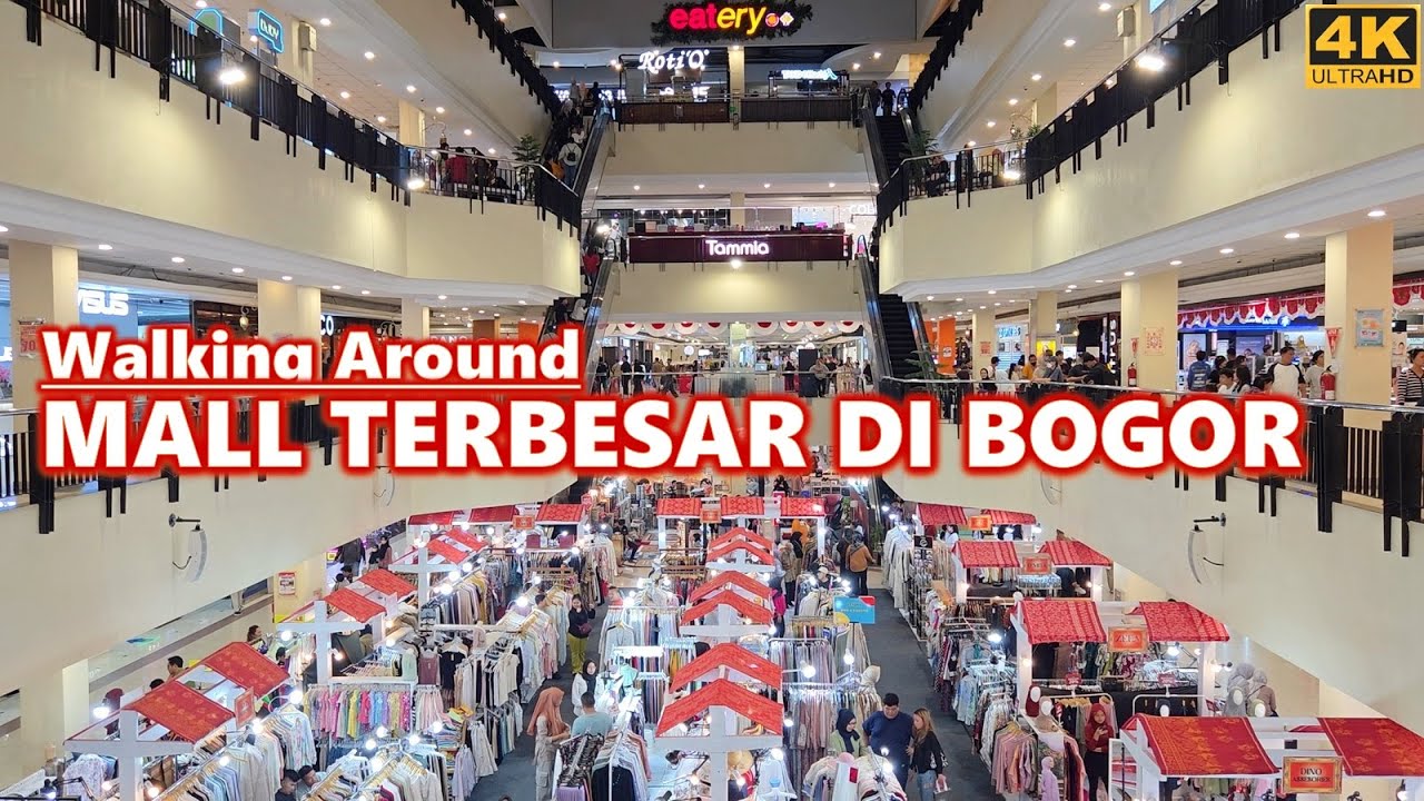 Walking Around BOTANI SQUARE BOGOR‼️Mall terbesar dan terkemukan di Kota Bogor City - West Java
