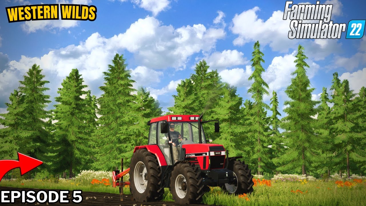 CREATING FIELDS AND LOGGING | Building The Map Challenge | Farming Simulator 22