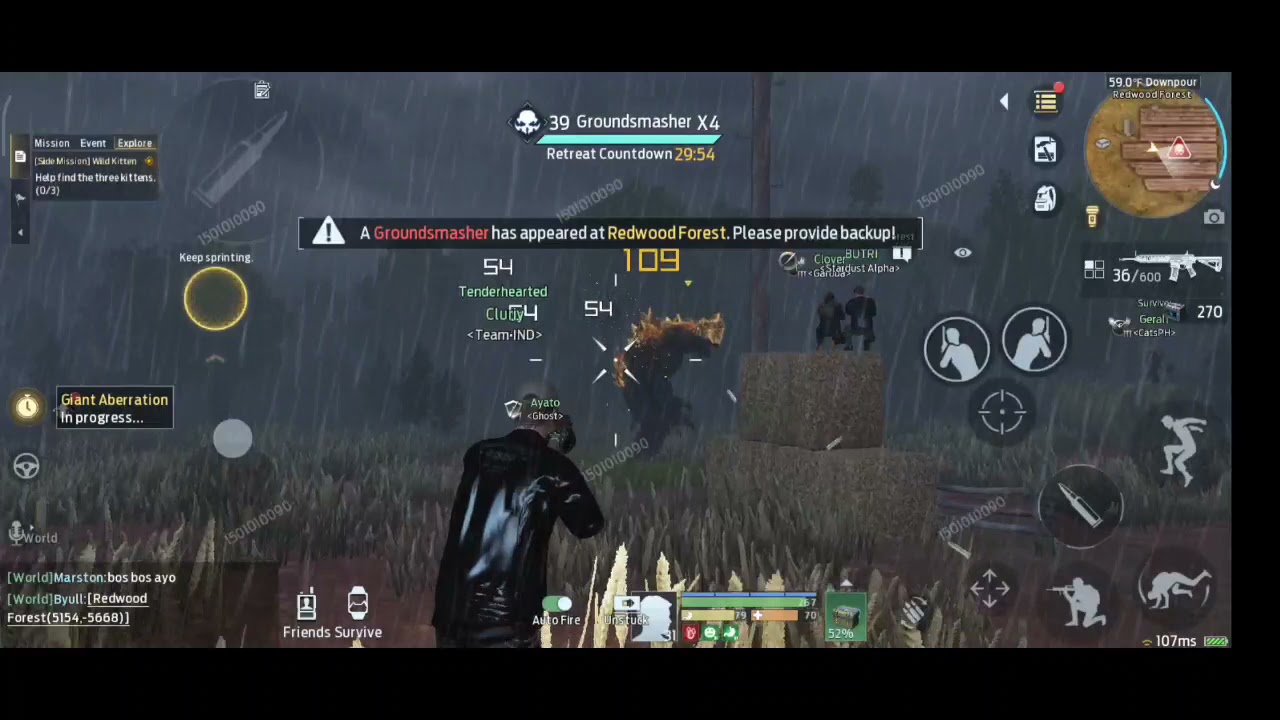 Redwood forest MC (Garena Undawn Indonesia) Gameplay