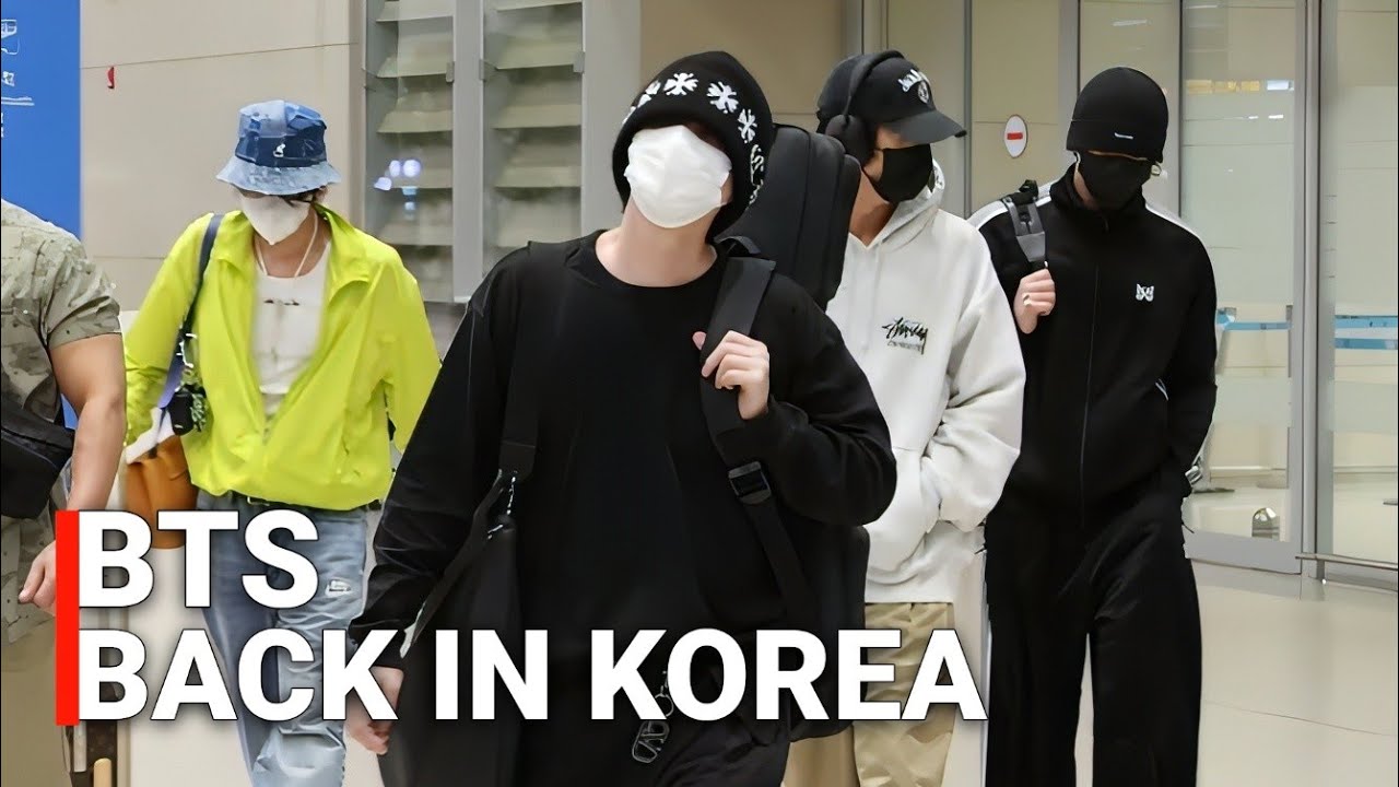 All BTS Members Return to Korea Amid Jimin and Song Da-eun Dating Rumors 2025