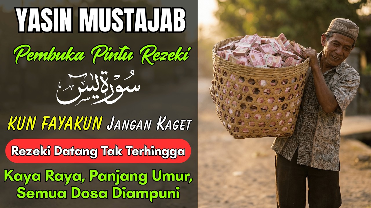 Jika Rezeki Terasa Sulit, Mungkin Caramu Belum Tepat | Lantunan Merdu Surah Yasin