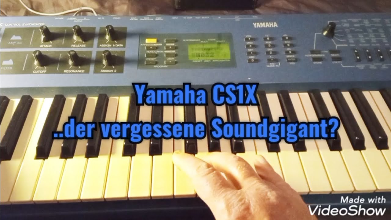 Yamaha CS1X Der vergessene Soundgigant..?