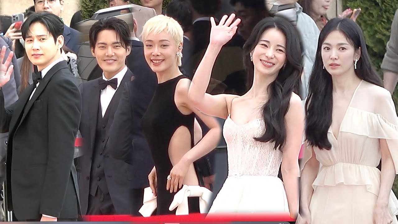더글로리팀(송혜교,임지연) 레드카펫 직캠 @230428 백상예술대상