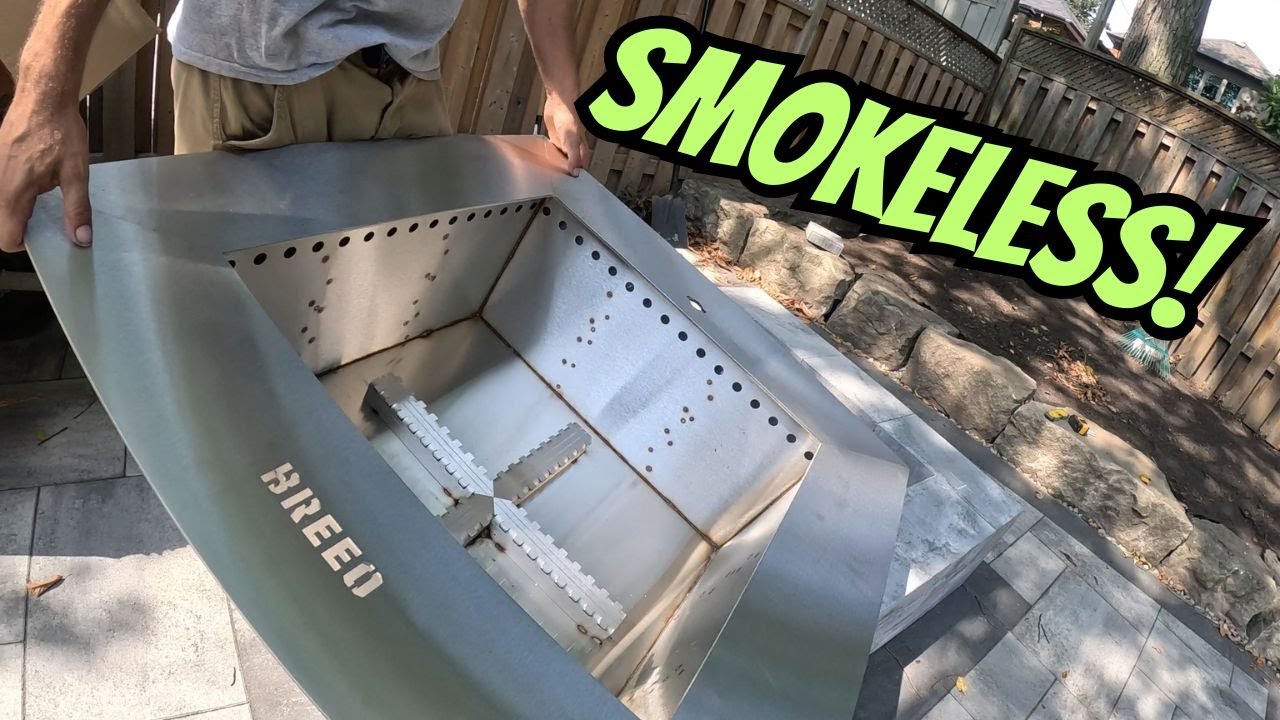 Breeo Smokeless Firepit Insert finally shows up! This Backyard Renovation is Complete!