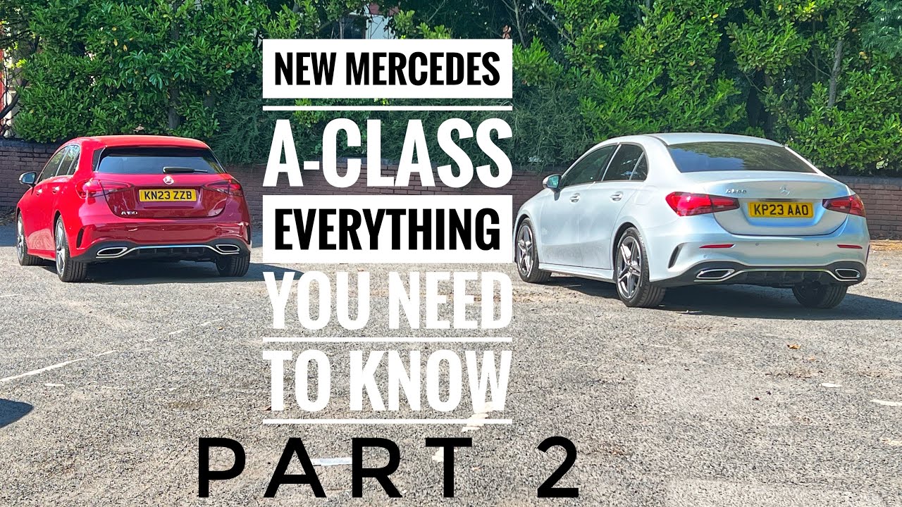 New 2023-2026 Mercedes-Benz A-Class How to USE the main FEATURES! Part 2