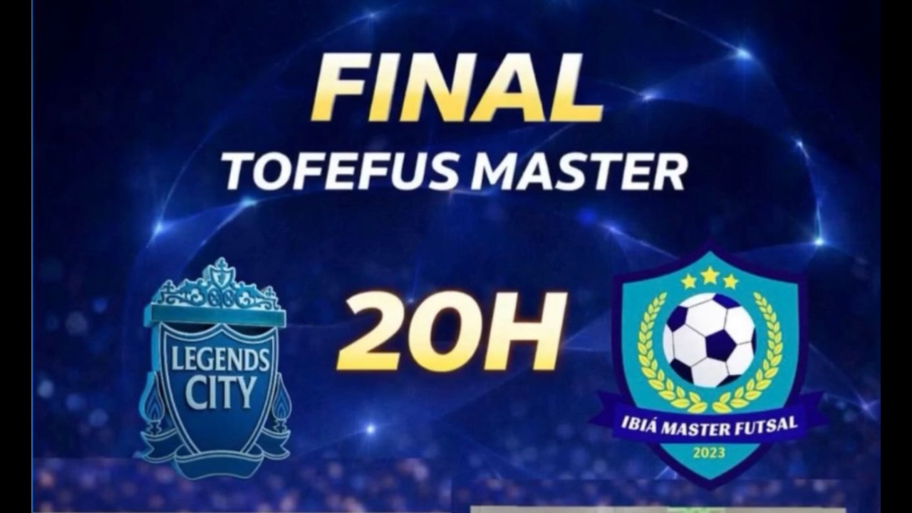 FINAL MASTER TOFEFUS 2026 - IBIA MASTER FUTSAL x LEGENDS AMIGOS - CAMPOS ALTOS-MG