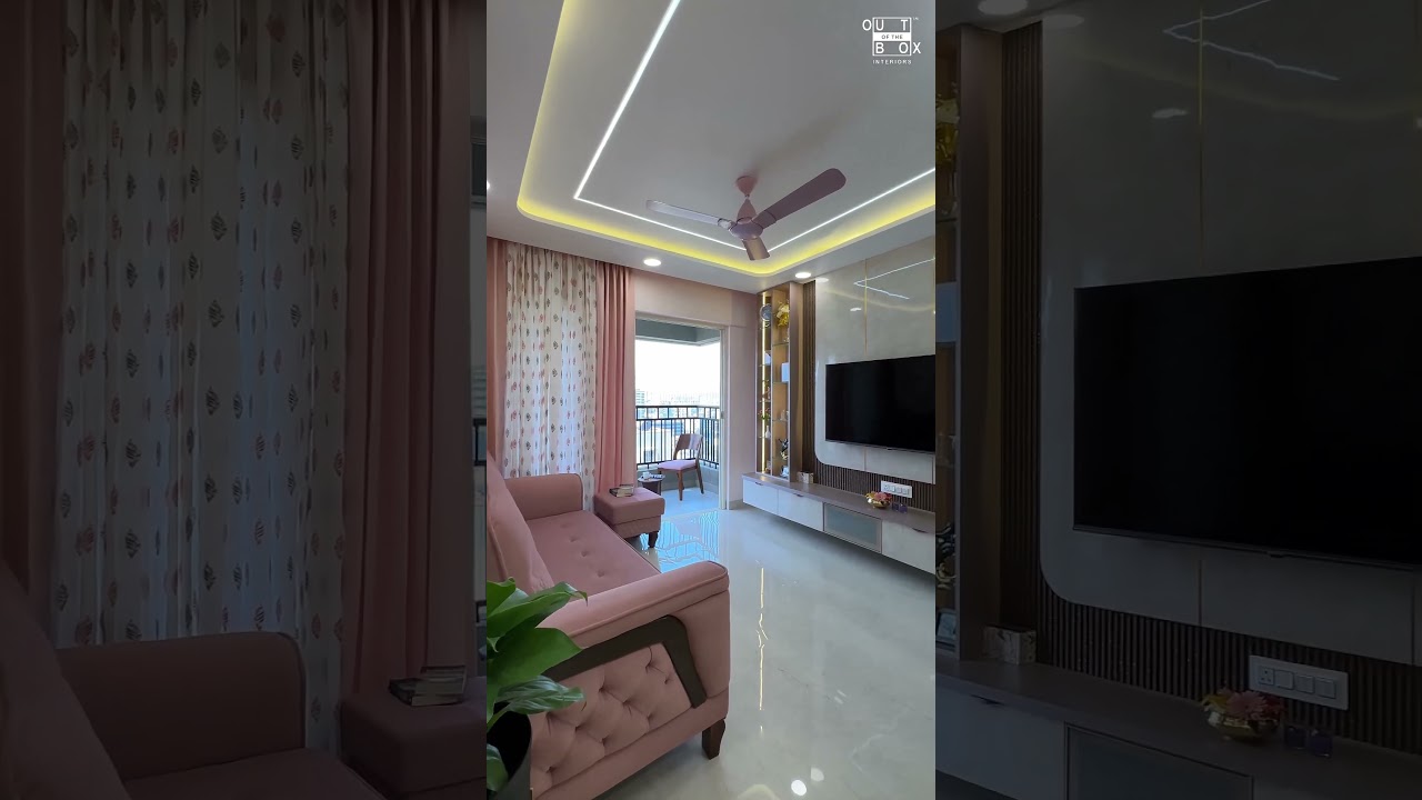 Living room designed for one of the clients in Baner , Pune  #interiordesigners #interiordesign