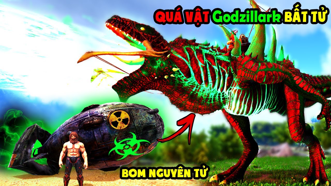 ARK: Pyria Mythos Evolved #30 MÌNH BẮT ĐƯỢC QUÁI VẬT Godzillark TỪ TRÁI BOM HẠT NHÂN - TÝ TIỀN TỈ