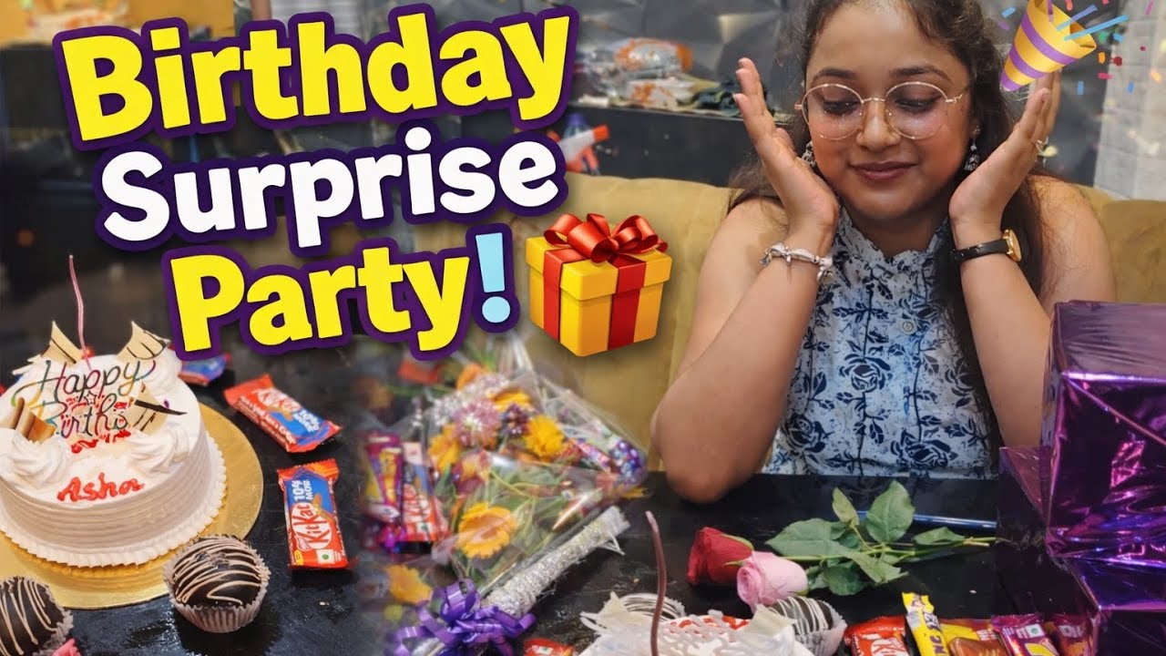 Birthday surprise party 🎁🎉 আজ আমরা বোনের জন্য ছোট্ট একটা জন্মদিনের আয়োজন করলাম 😊#DeeMon moments