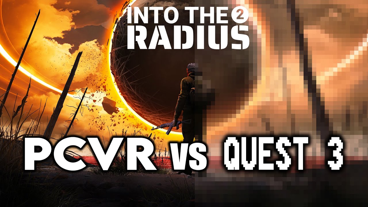 Quest 3 vs PCVR || Into The Radius 2