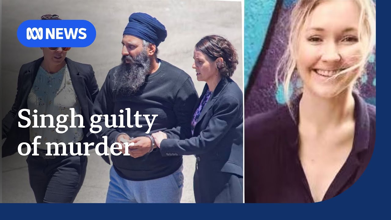 Rajwinder Singh guilty of murdering Toyah Cordingley on Queensland beach | ABC NEWS