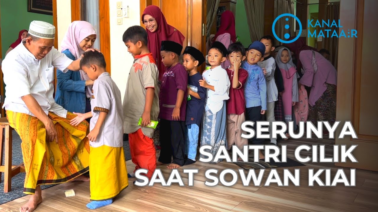 Serunya Santri Cilik Saat Sowan Kiai | @kanalmataair
