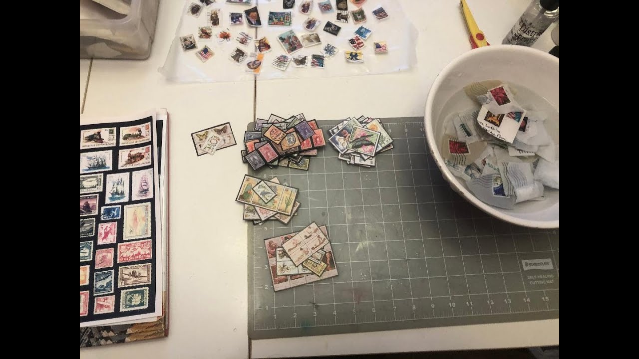 Ephemera storage ideas plus how you can get stamp ephemera pieces (from Lovely Lavender Wishes)