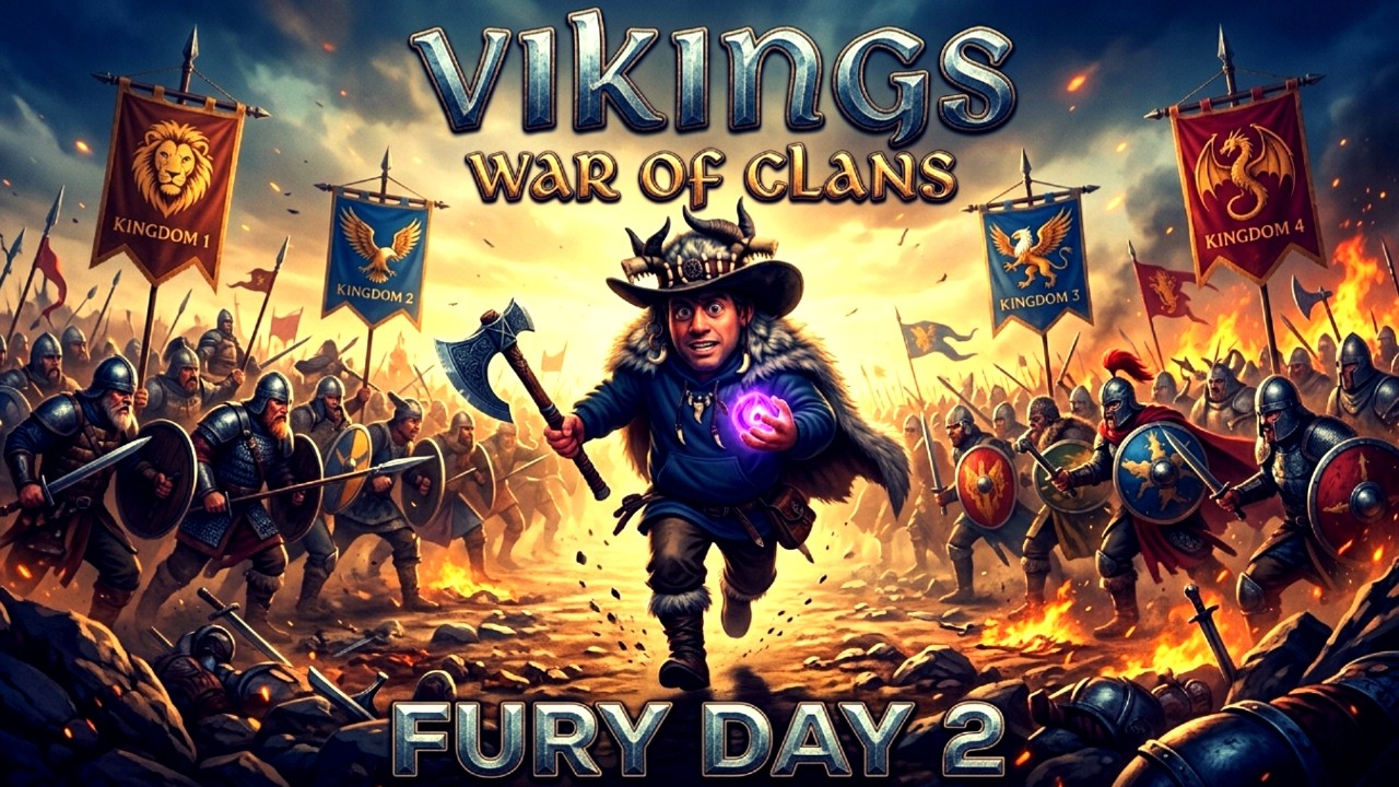 Ярость День 2  (Fury Day 2) Vikings:War of Clans #vikingswarofclans