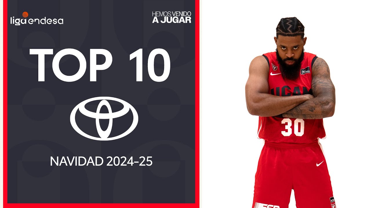 DJ Stephens salta muy arriba en el Top10 Toyota navideño | Liga Endesa 2024-25