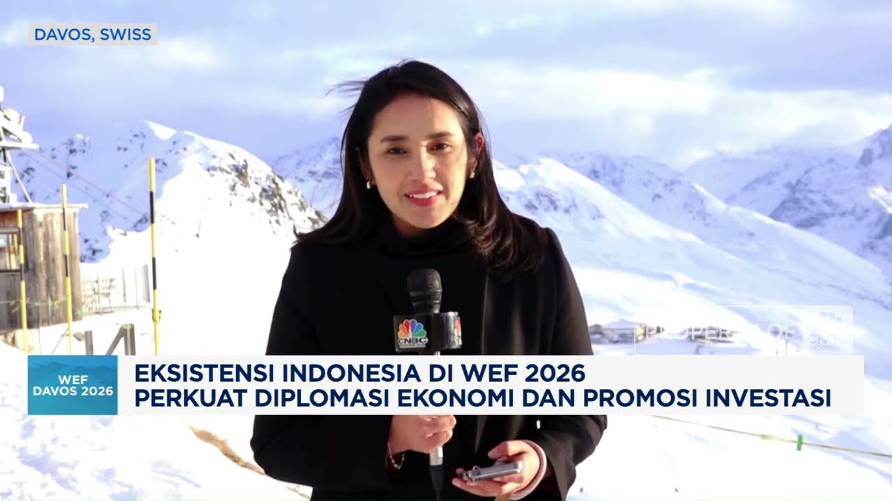 Eksistensi RI di WEF, Perkuat Diplomasi Ekonomi & Promosi Investasi
