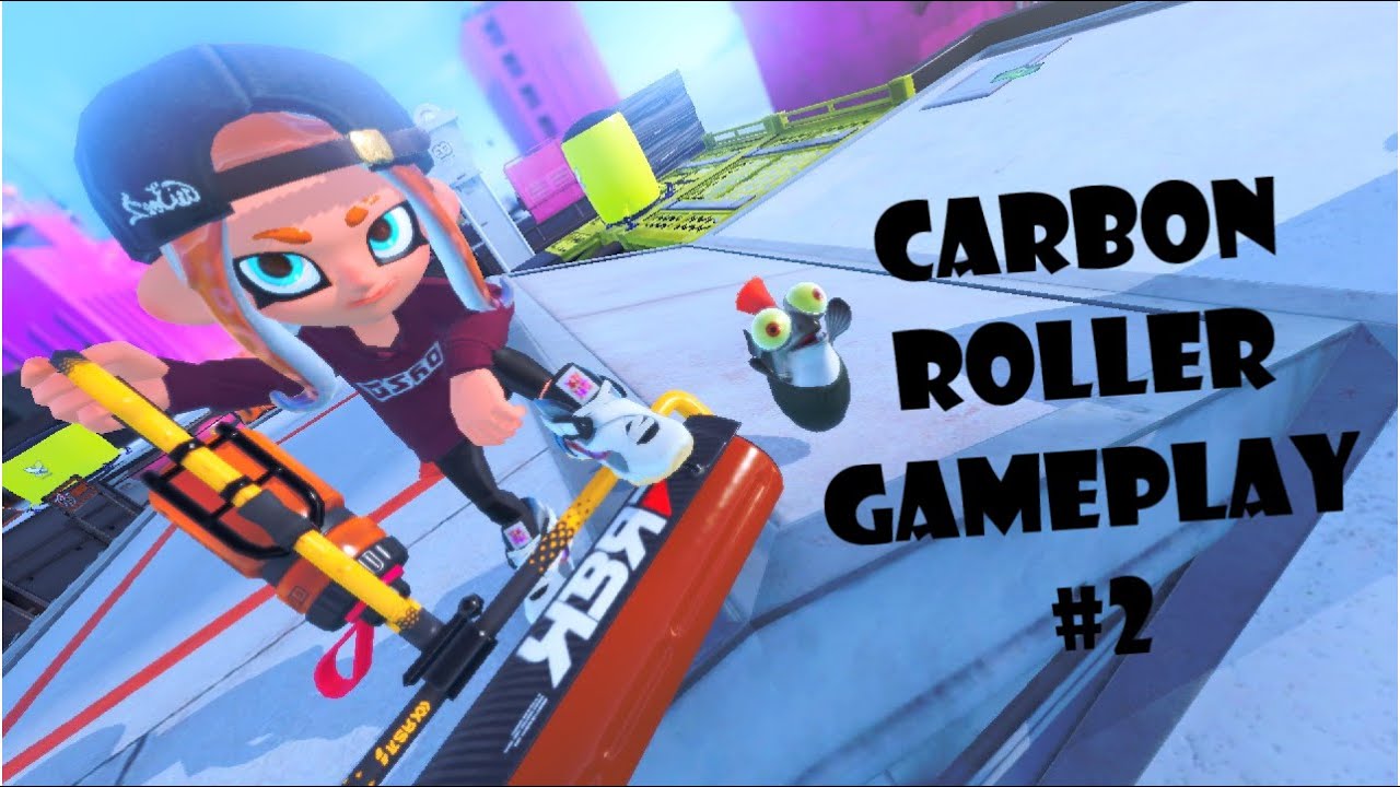 Carbon Roller Gameplay #2 - Splatoon 3 | Anarchy Battle (Rainmaker)