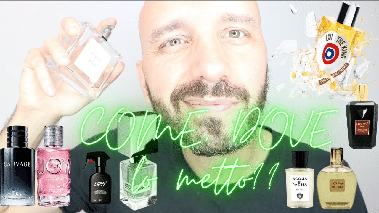COME APPLICARE IL PROFUMO | Essenze di Alberto